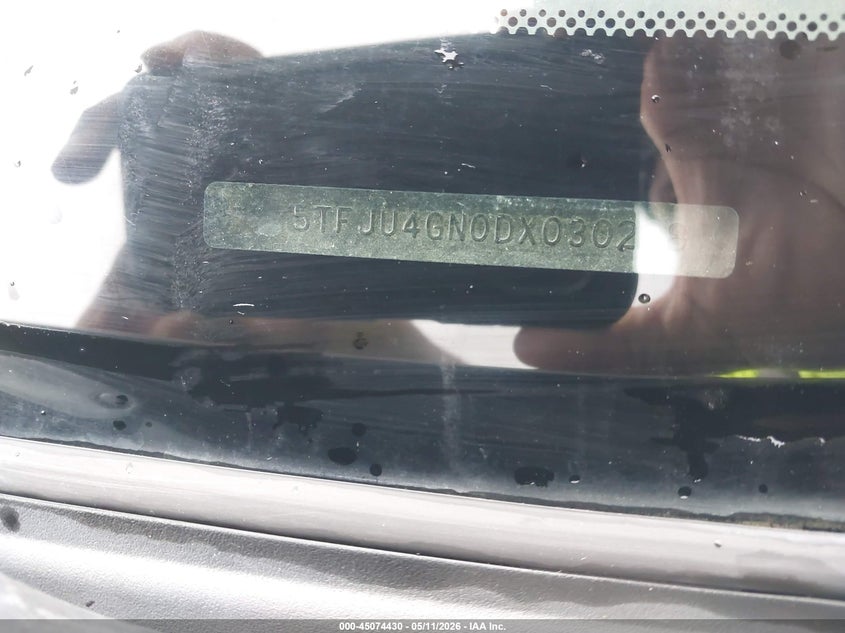 2013 Toyota Tacoma VIN 5TFJU4GN0DX030288 IAAI salvage auction — FRONT END, Salvage (Louisiana), sold $4,700 on 2026-07-29 (photo 9)