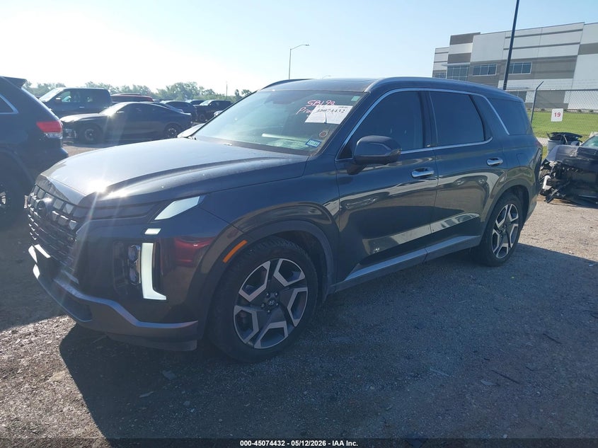 2023 Hyundai Palisade VIN KM8R44GE9PU538540 IAAI salvage auction — HAIL, Original (Texas), sold $13,100 on 2026-07-28 (photo 2)