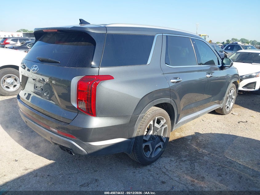 2023 Hyundai Palisade VIN KM8R44GE9PU538540 IAAI salvage auction — HAIL, Original (Texas), sold $13,100 on 2026-07-28 (photo 4)