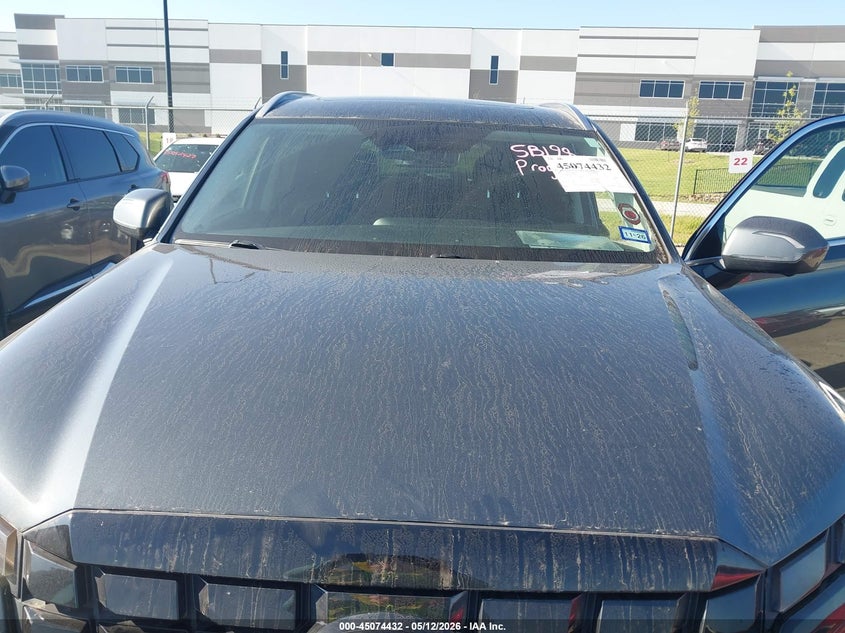 2023 Hyundai Palisade VIN KM8R44GE9PU538540 IAAI salvage auction — HAIL, Original (Texas), sold $13,100 on 2026-07-28 (photo 6)