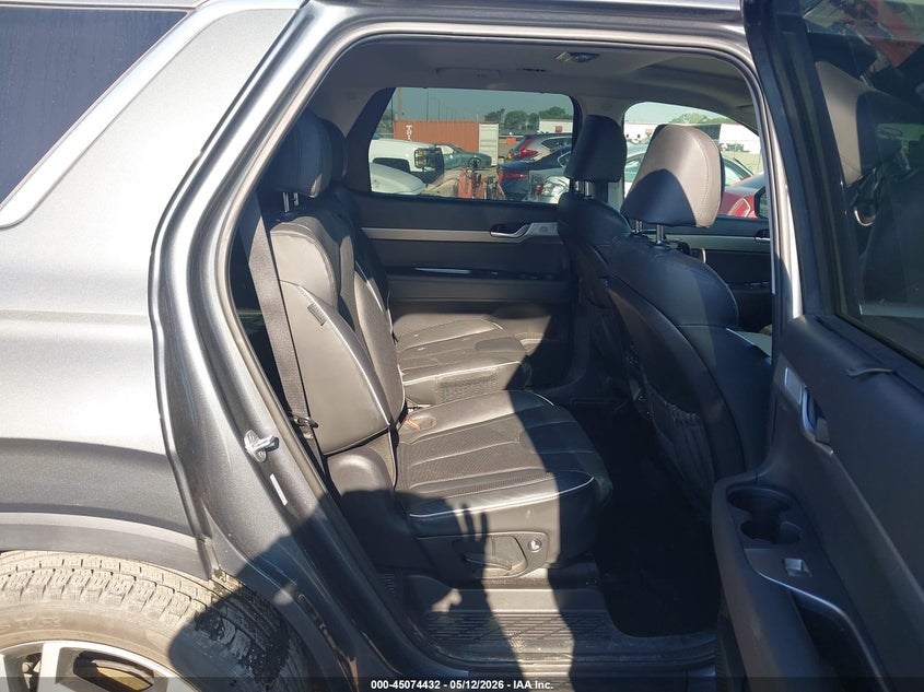2023 Hyundai Palisade VIN KM8R44GE9PU538540 IAAI salvage auction — HAIL, Original (Texas), sold $13,100 on 2026-07-28 (photo 8)