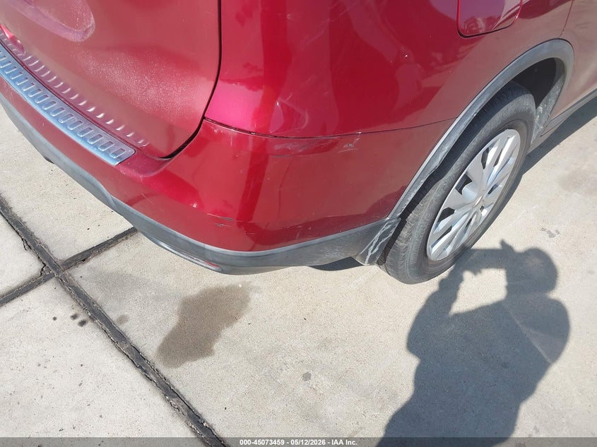2016 Nissan Rogue VIN KNMAT2MT4GP645943 IAAI salvage auction — HAIL, Original (Texas), sold $1,800 on 2026-07-24 (photo 6)