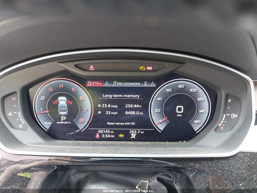 2020 Audi A8 VIN WAU8EAF88LN014837 IAAI salvage auction — SIDE, Salvage (Georgia), sold $13,000 on 2026-07-30 (photo 7)