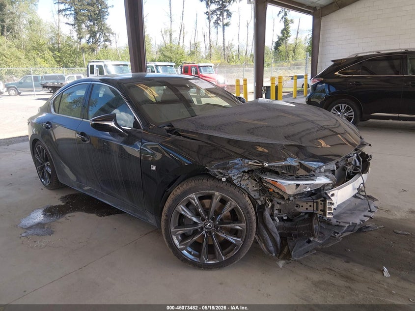 2022 Lexus Is VIN JTHGZ1B28N5058200 IAAI salvage auction — FRONT END, Bill Of Sale (Washington), sold $9,700 on 2026-07-08 (photo 1)