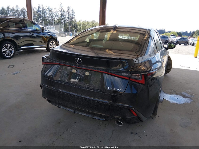 2022 Lexus Is VIN JTHGZ1B28N5058200 IAAI salvage auction — FRONT END, Bill Of Sale (Washington), sold $9,700 on 2026-07-08 (photo 4)