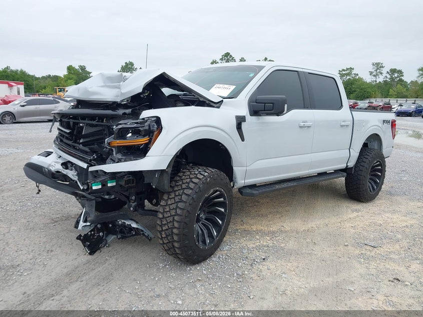2025 Ford F-150 VIN 1FTFW3L56SKE93157 IAAI salvage auction — FRONT END, Rebuildable (Florida), sold $16,600 on 2026-07-30 (photo 2)