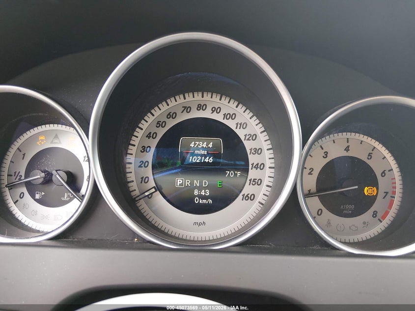 2014 Mercedes-benz C-klasse VIN WDDGF4HB7EA955766 IAAI salvage auction — FRONT END, Salvage (Idaho), sold $25 on 2026-07-30 (photo 7)