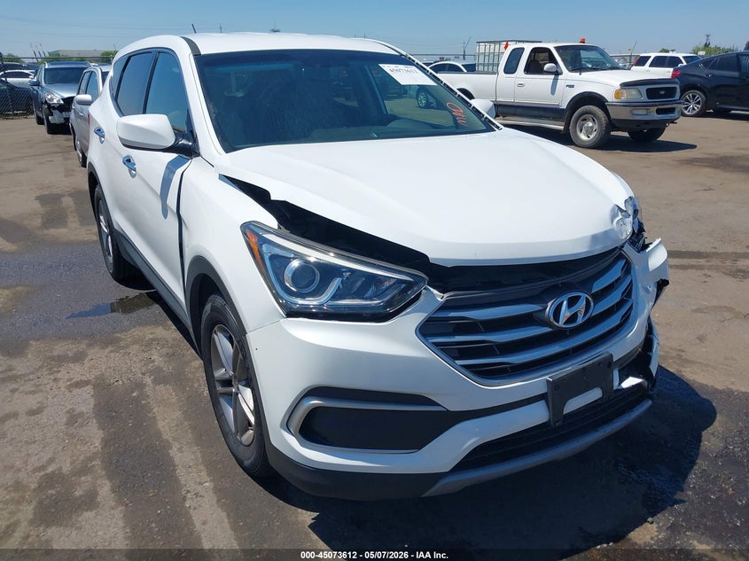 2018 Hyundai VIN 5XYZT3LB6JG553471 IAAI salvage auction — FRONT END, Salvage (California), sold $4,550 on 2026-07-15 (photo 1)
