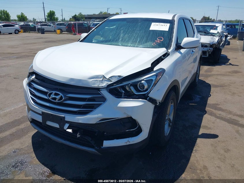 2018 Hyundai VIN 5XYZT3LB6JG553471 IAAI salvage auction — FRONT END, Salvage (California), sold $4,550 on 2026-07-15 (photo 2)
