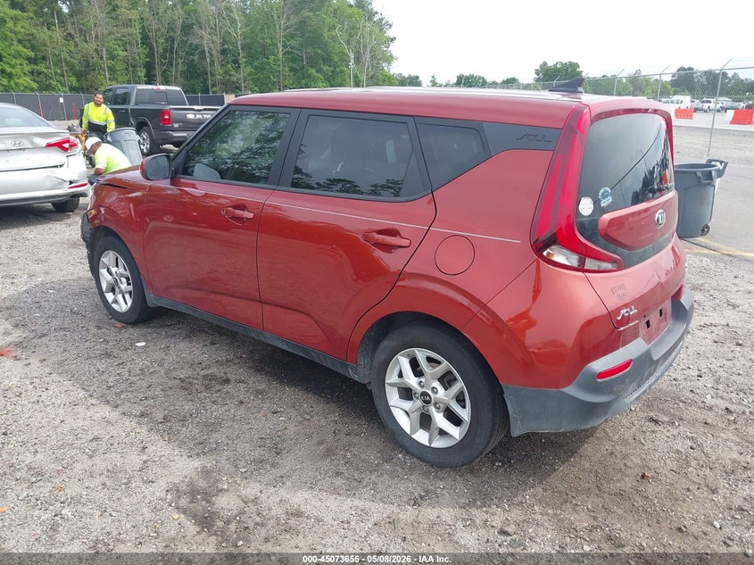 2021 Kia Soul VIN KNDJ23AU1M7773591 IAAI salvage auction — FRONT END, Salvage (South Carolina), sold $1,750 on 2026-07-18 (photo 3)