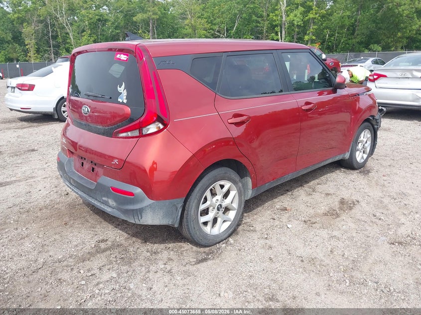 2021 Kia Soul VIN KNDJ23AU1M7773591 IAAI salvage auction — FRONT END, Salvage (South Carolina), sold $1,750 on 2026-07-18 (photo 4)