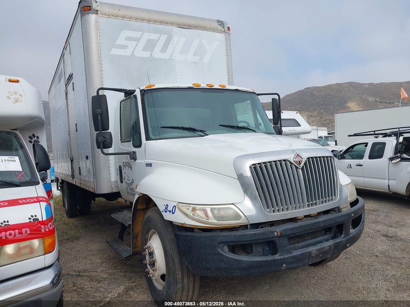 2012 International VIN 1HTMMAAM0CH436840 IAAI salvage auction — NORMAL WEAR, Clear - Dealer Only (California), sold $1,350 on 2026-07-07 (photo 1)