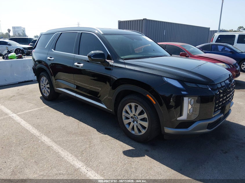 2024 Hyundai Palisade VIN KM8R24GE2RU795824 IAAI salvage auction — LEFT REAR, Salvage (California), sold $9,350 on 2026-07-30 (photo 1)