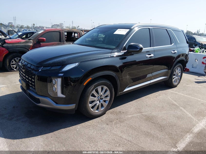 2024 Hyundai Palisade VIN KM8R24GE2RU795824 IAAI salvage auction — LEFT REAR, Salvage (California), sold $9,350 on 2026-07-30 (photo 2)
