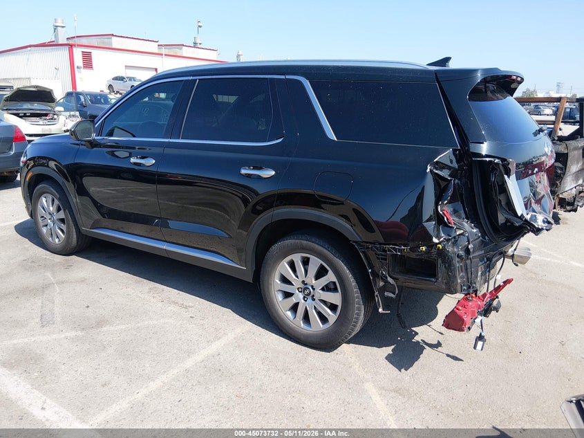 2024 Hyundai Palisade VIN KM8R24GE2RU795824 IAAI salvage auction — LEFT REAR, Salvage (California), sold $9,350 on 2026-07-30 (photo 3)