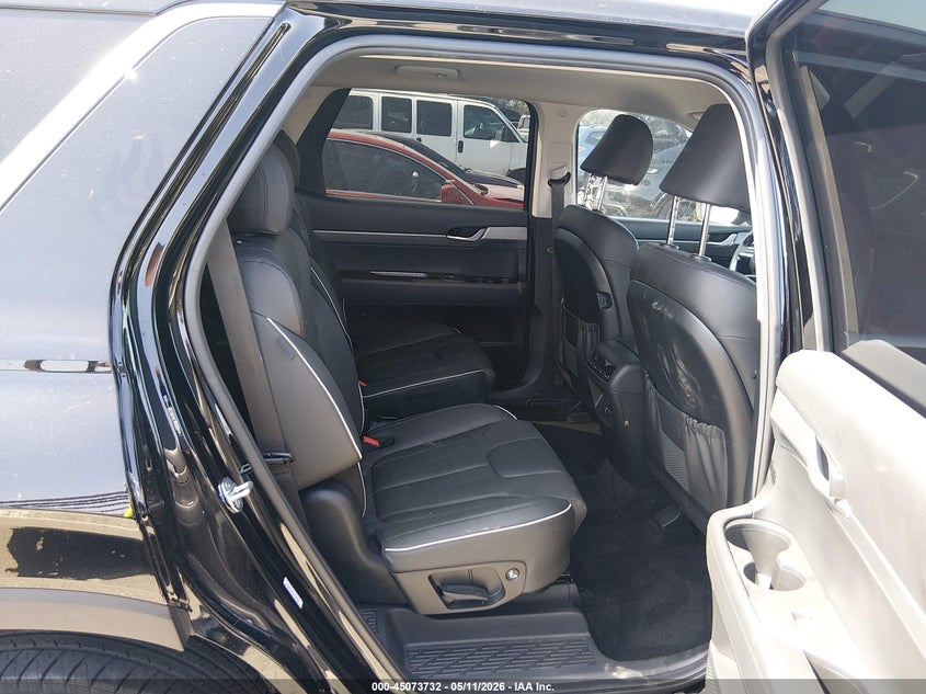 2024 Hyundai Palisade VIN KM8R24GE2RU795824 IAAI salvage auction — LEFT REAR, Salvage (California), sold $9,350 on 2026-07-30 (photo 8)
