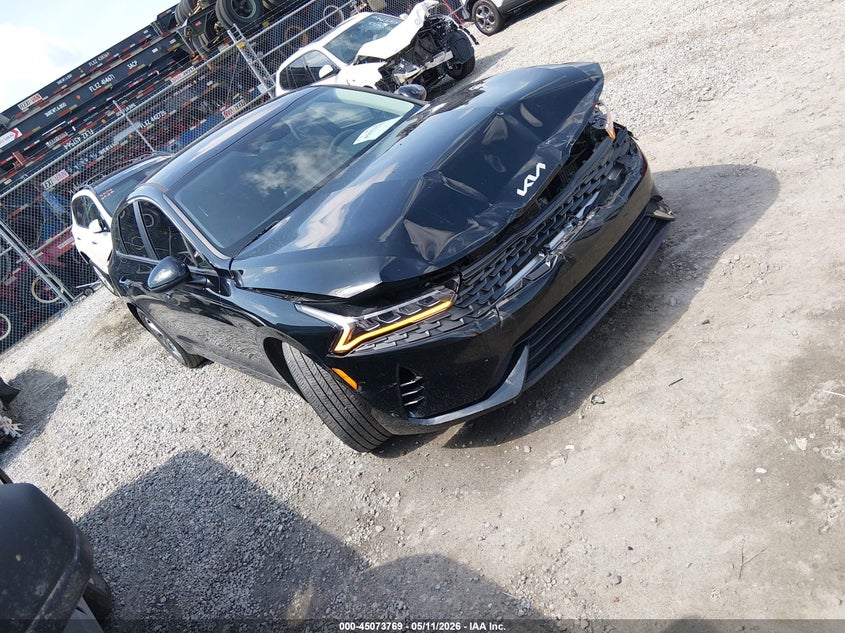 2022 Kia K5 VIN 5XXG14J24NG129805 IAAI salvage auction — FRONT END, Salvage (Georgia), sold $2,200 on 2026-07-10 (photo 1)