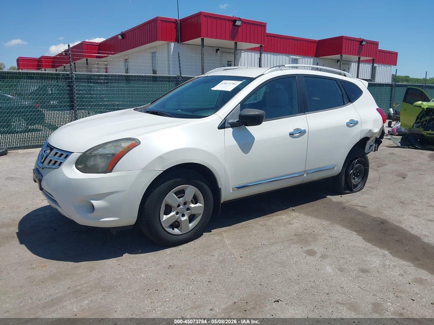 2014 Nissan Rogue VIN JN8AS5MV7EW202974 IAAI salvage auction — REAR END, Salvage - Greater Than 75% (Maryland), sold $25 on 2026-07-30 (photo 2)