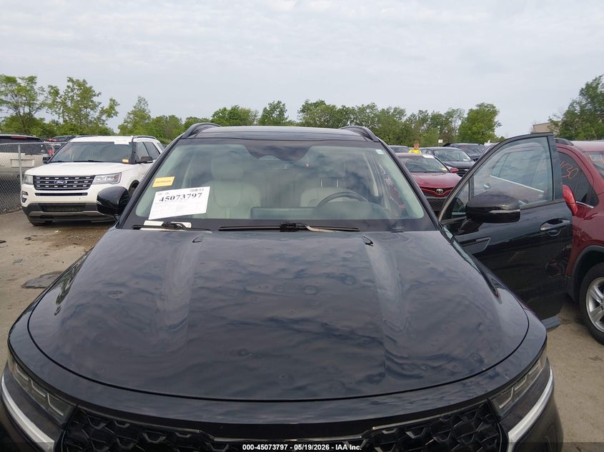 2022 Kia Sorento VIN 5XYRK4LF4NG143561 IAAI salvage auction — HAIL, Salvage (Ohio), sold $11,400 on 2026-07-07 (photo 6)