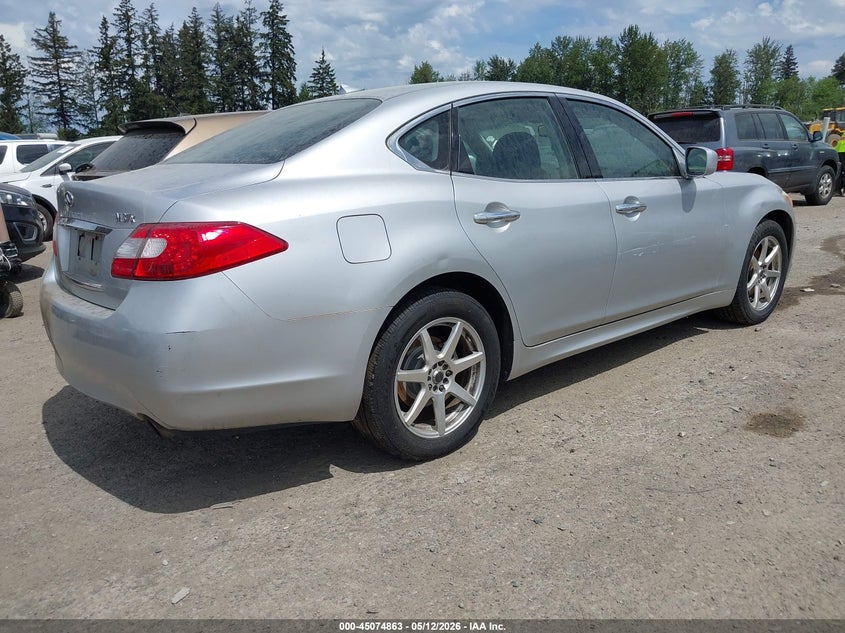 2011 Infiniti M VIN JN1BY1AR3BM371267 IAAI salvage auction — NORMAL WEAR, Clear (Washington), sold $500 on 2026-07-15 (photo 4)