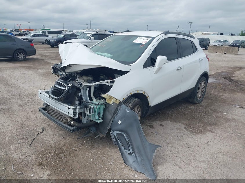 2017 Buick Encore VIN KL4CJASB1HB042640 IAAI salvage auction — FRONT END, Salvage (Texas), sold $900 on 2026-07-24 (photo 2)