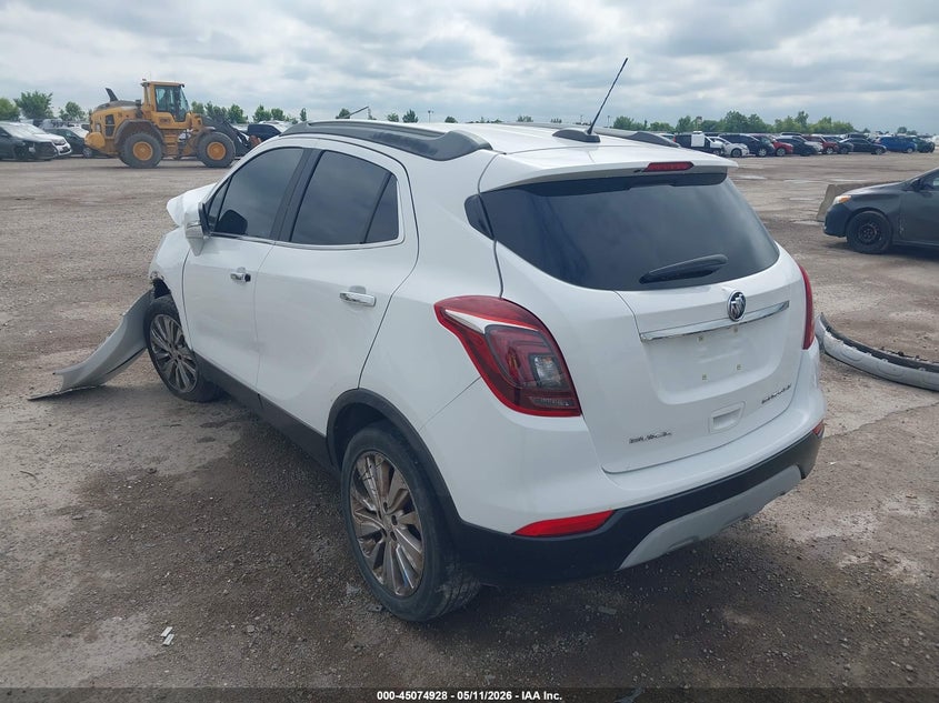 2017 Buick Encore VIN KL4CJASB1HB042640 IAAI salvage auction — FRONT END, Salvage (Texas), sold $900 on 2026-07-24 (photo 3)