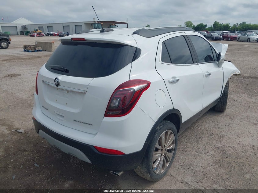 2017 Buick Encore VIN KL4CJASB1HB042640 IAAI salvage auction — FRONT END, Salvage (Texas), sold $900 on 2026-07-24 (photo 4)
