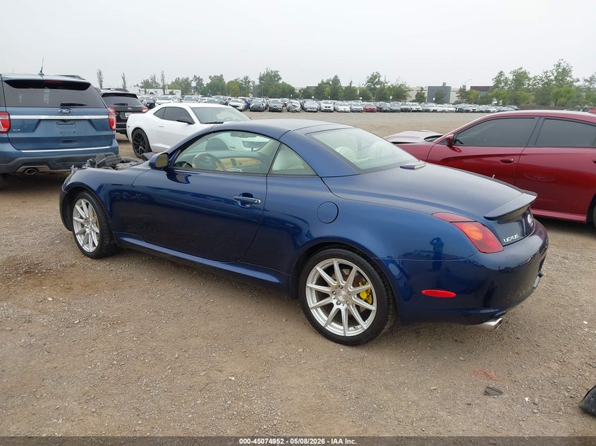 2002 Lexus Sc VIN JTHFN48Y720012869 IAAI salvage auction — FRONT END, Salvage (California), sold $475 on 2026-07-20 (photo 3)