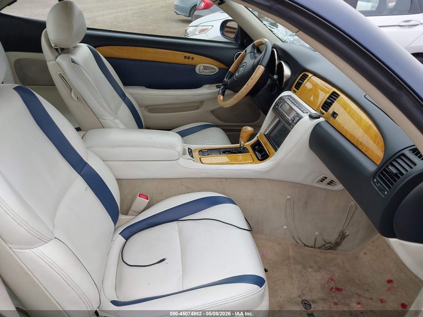 2002 Lexus Sc VIN JTHFN48Y720012869 IAAI salvage auction — FRONT END, Salvage (California), sold $475 on 2026-07-20 (photo 5)