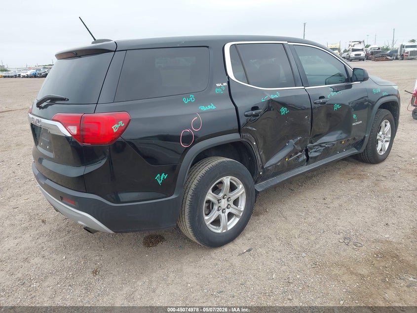 2018 Gmc Acadia VIN 1GKKNKLA5JZ233397 IAAI salvage auction — SIDE, Salvage (Texas), sold $2,200 on 2026-07-10 (photo 4)