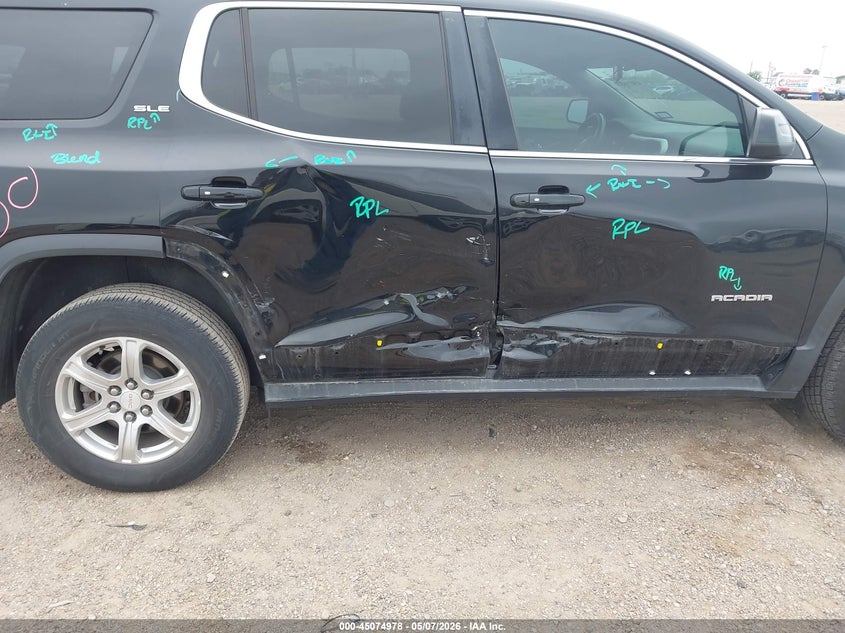 2018 Gmc Acadia VIN 1GKKNKLA5JZ233397 IAAI salvage auction — SIDE, Salvage (Texas), sold $2,200 on 2026-07-10 (photo 6)