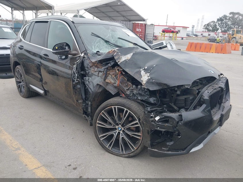 2024 BMW X3 VIN 5UX43DP09R9W02022 IAAI salvage auction — ROLLOVER, Salvage (California), sold $4,400 on 2026-07-15 (photo 1)