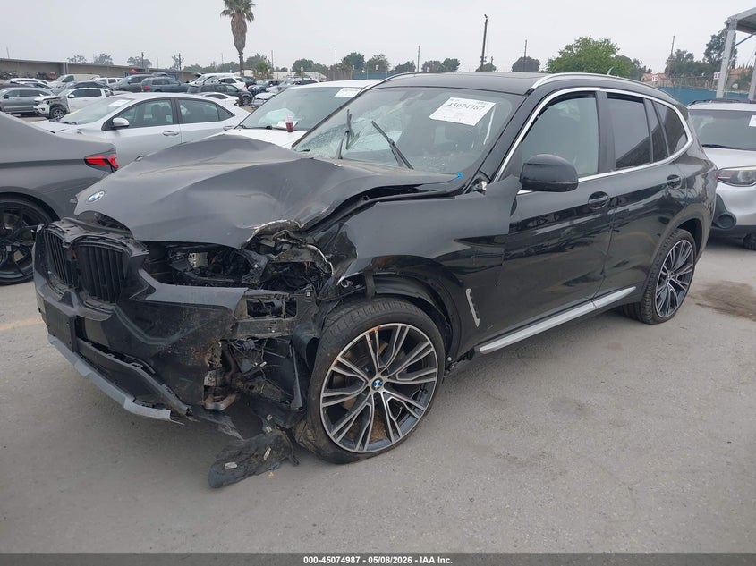 2024 BMW X3 VIN 5UX43DP09R9W02022 IAAI salvage auction — ROLLOVER, Salvage (California), sold $4,400 on 2026-07-15 (photo 2)