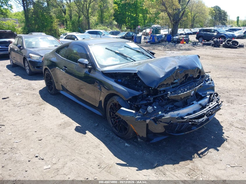 2022 BMW M4 VIN WBS33AZ08NCK30820 IAAI salvage auction — FRONT END, Salvage (Idaho), sold $19,600 on 2026-07-28 (photo 1)