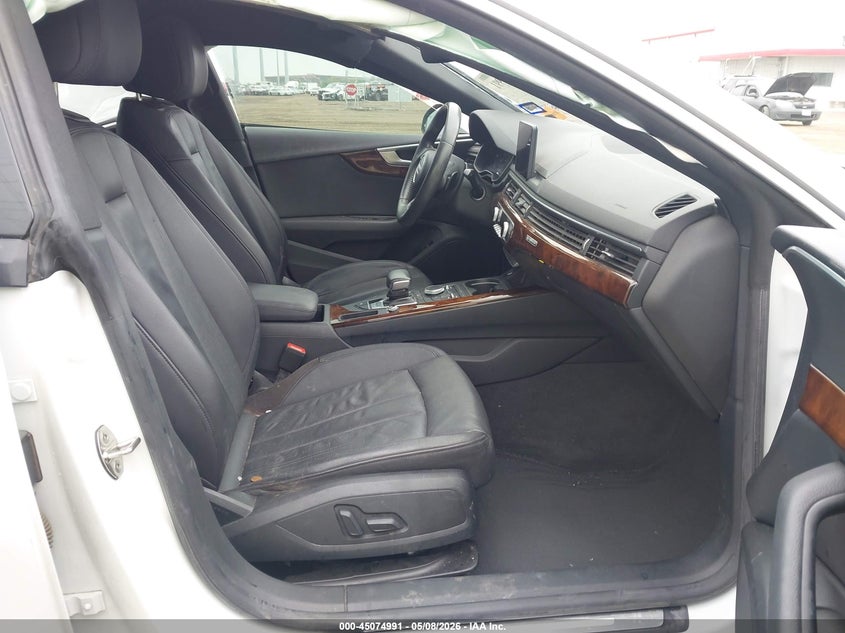 2019 Audi A5 VIN WAUANCF59KA017822 IAAI salvage auction — LEFT SIDE, Salvage (Texas), sold $4,250 on 2026-07-07 (photo 5)
