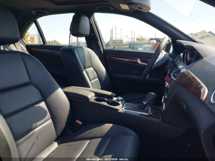 2014 Mercedes-benz C-klasse VIN WDDGF4HB4EG210244 IAAI salvage auction — FRONT END, Salvage (California), sold $525 on 2026-07-07 (photo 5)