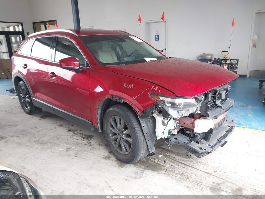 2021 Mazda Cx-9 VIN JM3TCACY4M0526477 IAAI salvage auction — FRONT END, Salvage (Georgia), sold $3,950 on 2026-07-06 (photo 1)