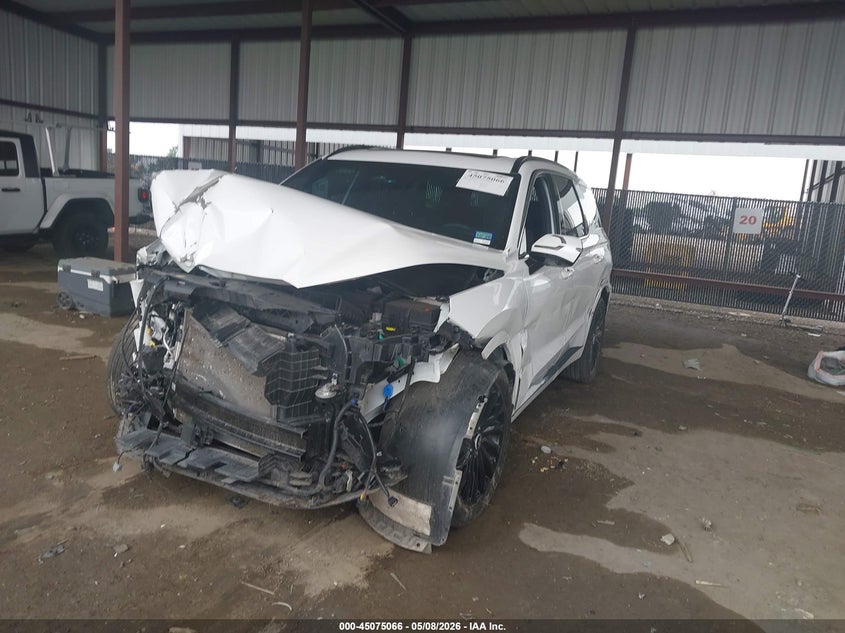 2025 Hyundai Palisade VIN KM8R7DGE0SU831033 IAAI salvage auction — FRONT END, Salvage (Texas), sold $9,550 on 2026-07-07 (photo 2)