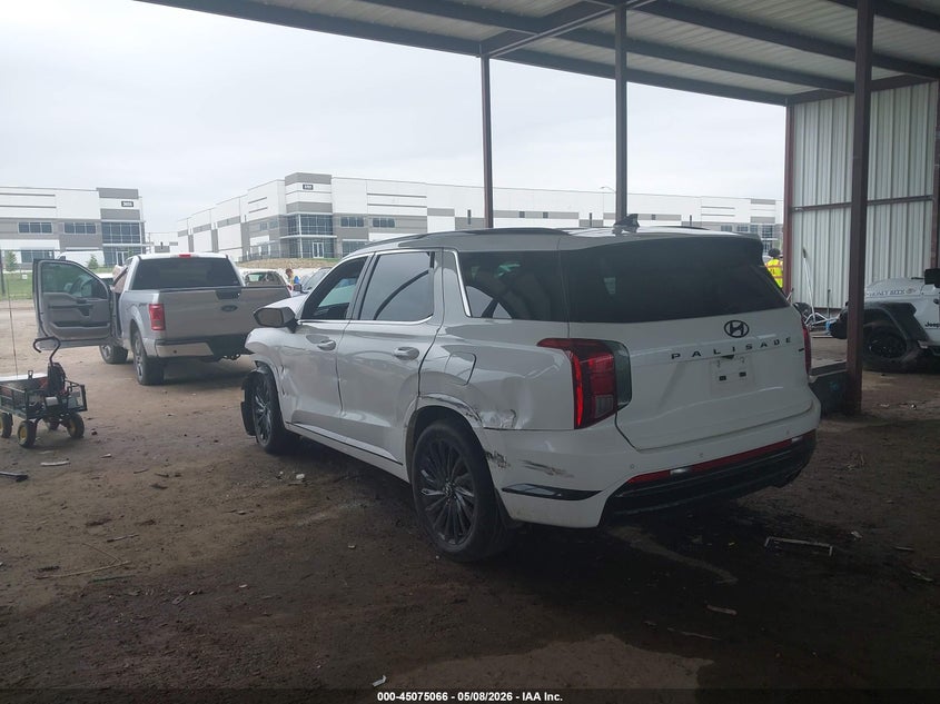 2025 Hyundai Palisade VIN KM8R7DGE0SU831033 IAAI salvage auction — FRONT END, Salvage (Texas), sold $9,550 on 2026-07-07 (photo 3)