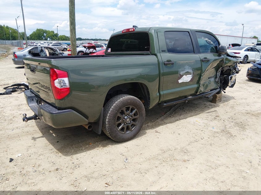 2021 Toyota Tundra VIN 5TFDY5F16MX026252 IAAI salvage auction — SIDE, Salvage (Georgia), sold $14,200 on 2026-07-16 (photo 4)