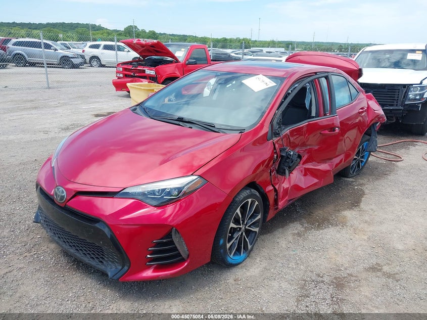 2019 Toyota Corolla VIN 5YFBURHE1KP876909 IAAI salvage auction — REAR END, Salvage (Oklahoma), sold $1,350 on 2026-07-21 (photo 2)