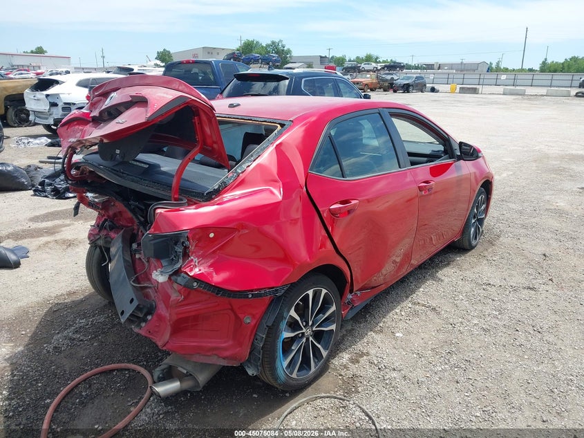 2019 Toyota Corolla VIN 5YFBURHE1KP876909 IAAI salvage auction — REAR END, Salvage (Oklahoma), sold $1,350 on 2026-07-21 (photo 4)