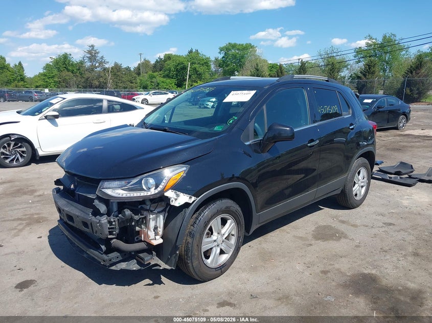 2019 Chevrolet Trax VIN KL7CJPSB2KB901098 IAAI salvage auction — RIGHT FRONT, Clear (Virginia), sold $1,350 on 2026-07-14 (photo 2)