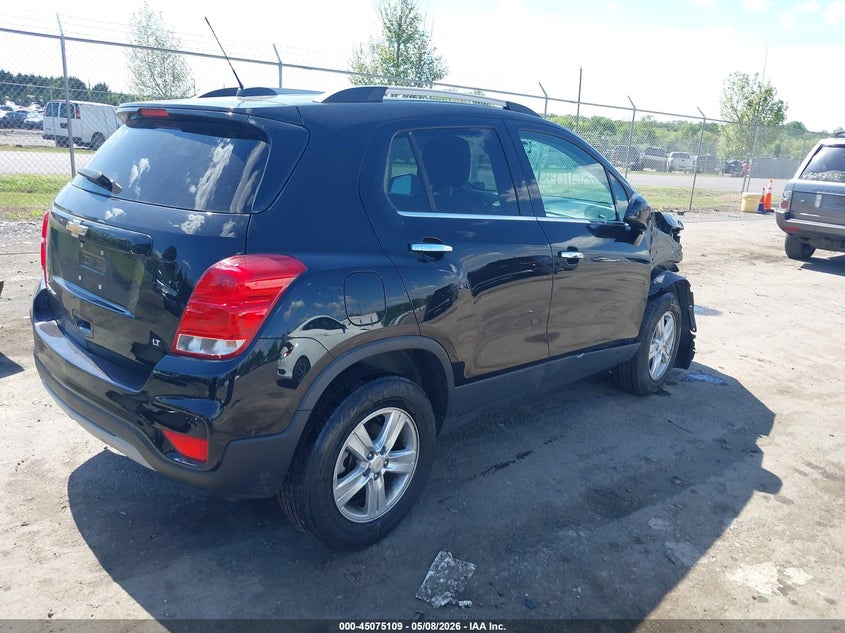 2019 Chevrolet Trax VIN KL7CJPSB2KB901098 IAAI salvage auction — RIGHT FRONT, Clear (Virginia), sold $1,350 on 2026-07-14 (photo 4)