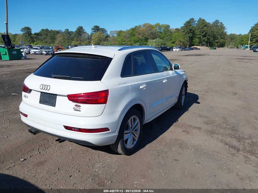2018 Audi Q3 VIN WA1ECCFS2JR002623 IAAI salvage auction — FRONT END, Mv-907A (New York), sold $25 on 2026-07-28 (photo 4)