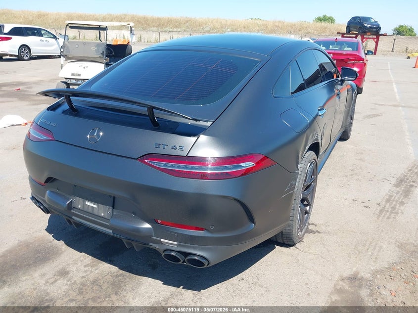 2023 Mercedes-benz VIN W1K7X5KB0PA057766 IAAI salvage auction — RIGHT SIDE, Salvage (California), sold $40,250 on 2026-07-13 (photo 4)