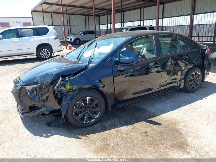 2026 Toyota Corolla VIN 5YFB4MDE9TP452422 IAAI salvage auction — FRONT END, Salvage (Texas), sold $4,050 on 2026-07-21 (photo 2)