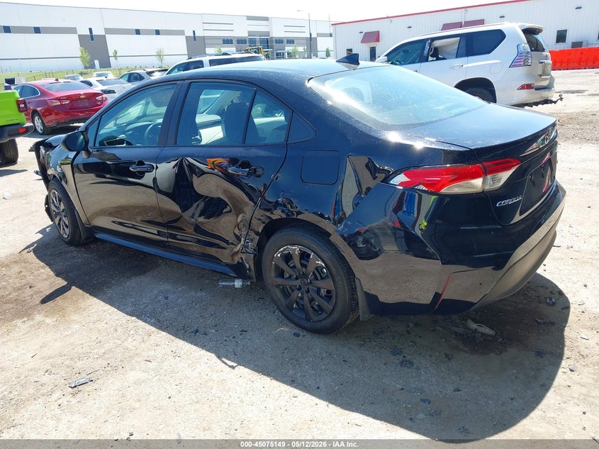 2026 Toyota Corolla VIN 5YFB4MDE9TP452422 IAAI salvage auction — FRONT END, Salvage (Texas), sold $4,050 on 2026-07-21 (photo 3)