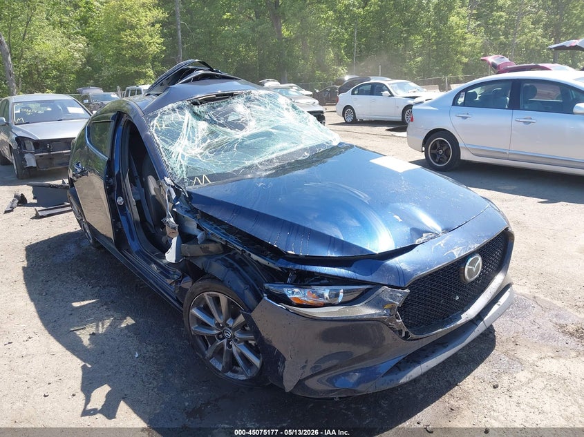 2024 Mazda 3 VIN JM1BPALM3R1710431 IAAI salvage auction — ROLLOVER, Non-Repairable (Maryland), sold $775 on 2026-08-27 (photo 1)