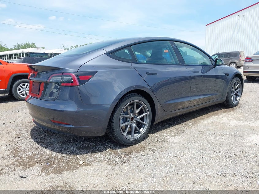 2023 Tesla Model 3 VIN 5YJ3E1EA7PF408934 IAAI salvage auction — NORMAL WEAR, Sf97 (Indiana), sold $25,250 on 2026-07-15 (photo 4)